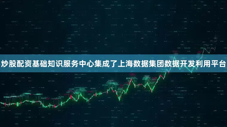 炒股配资基础知识服务中心集成了上海数据集团数据开发利用平台