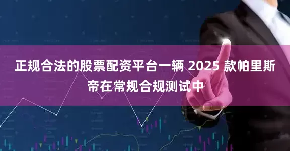正规合法的股票配资平台一辆 2025 款帕里斯帝在常规合规测试中